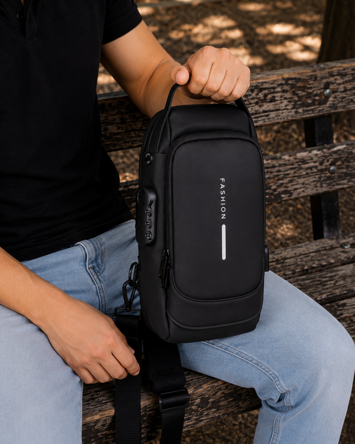 FashionPack | USB Girişli Fonksiyonel Çanta